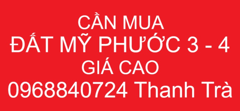 mua bán đất mỹ phước 3 giá rẻ