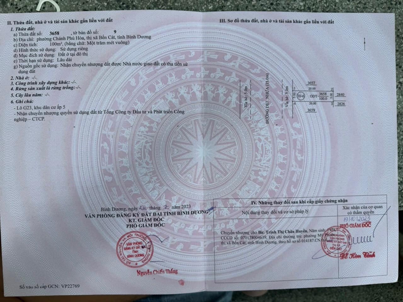 lô g23 mỹ phước 3